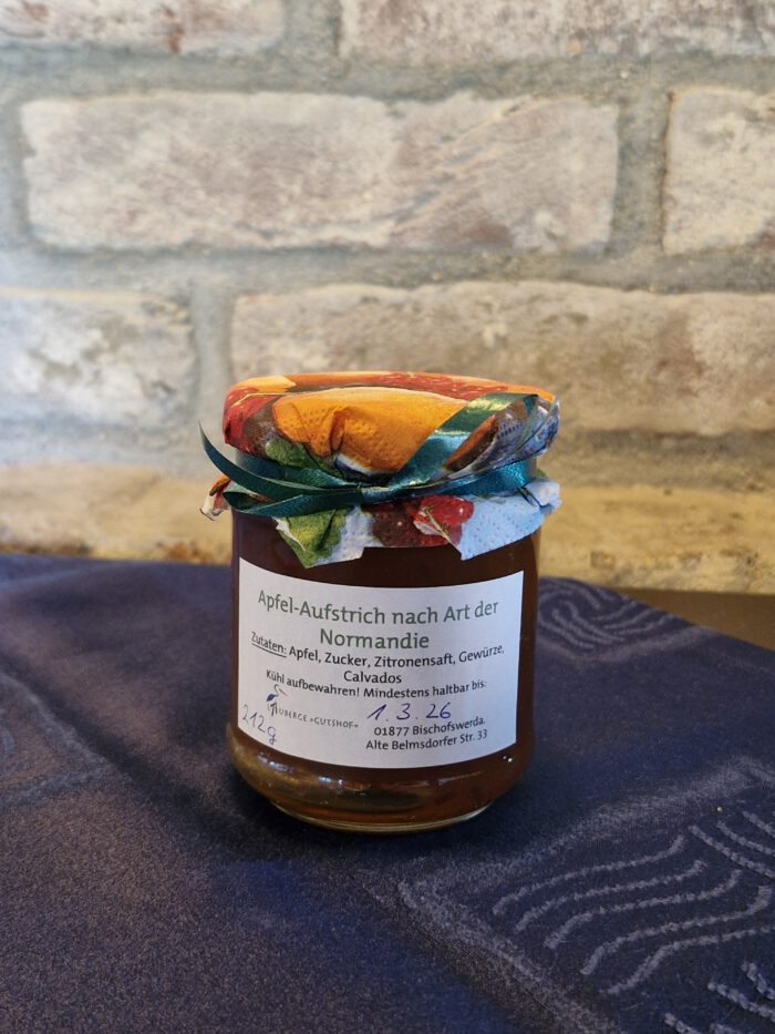Fruchtaufstrich "Apfel nach Art der Normandie"
